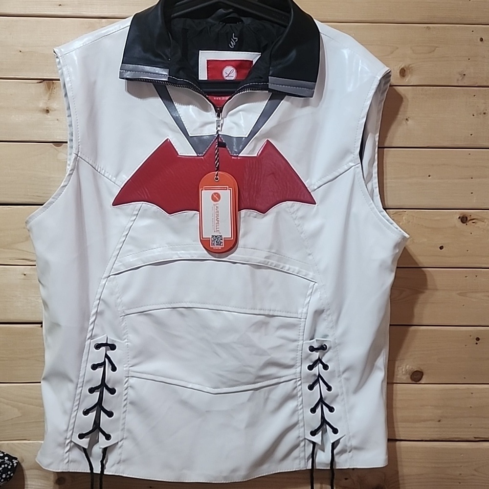 Laverapelle Leather Batman Jacket Size Large NWT Cosplay